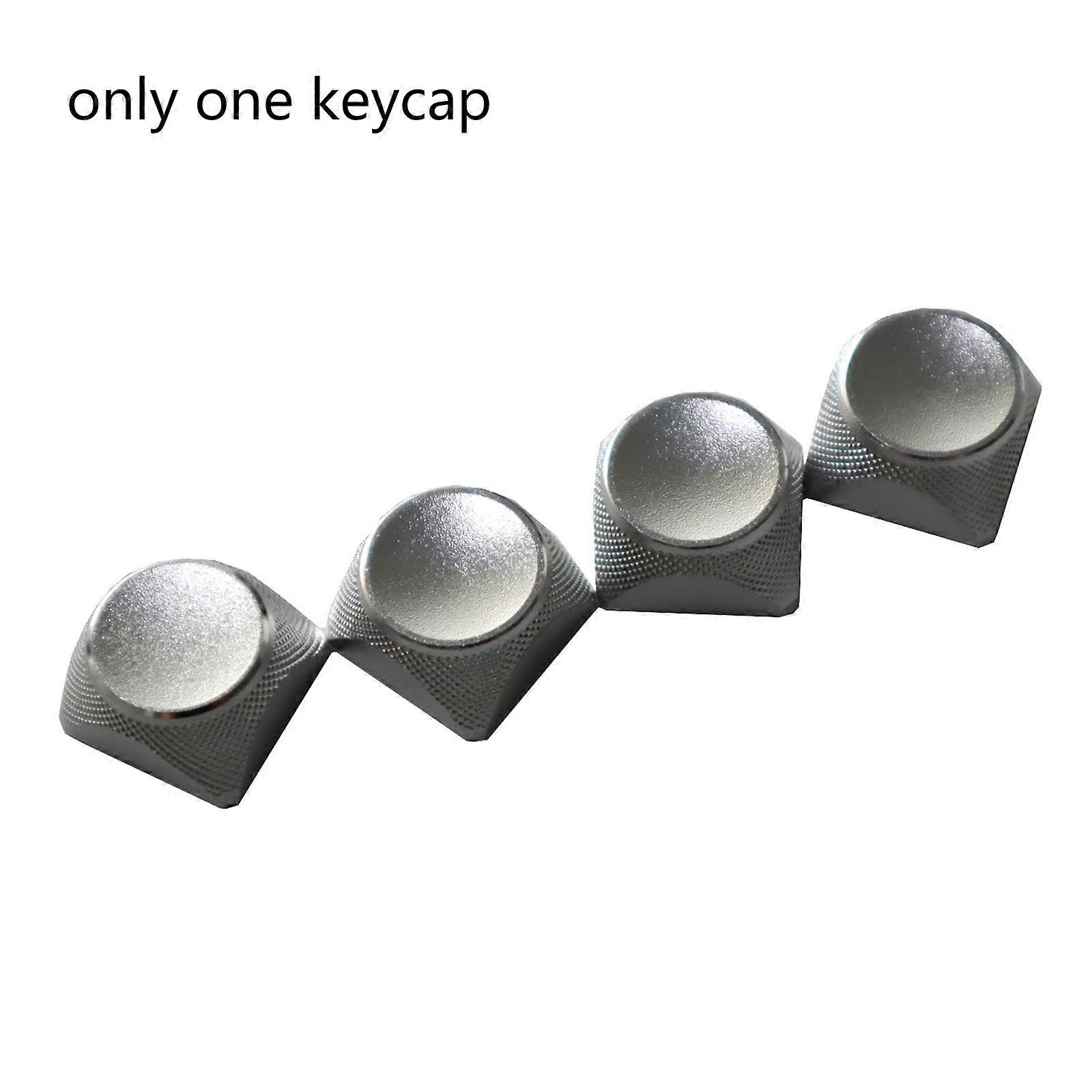 1PC Universal XDA Profile No Graved Metal Keycap para teclado mecânico DIY