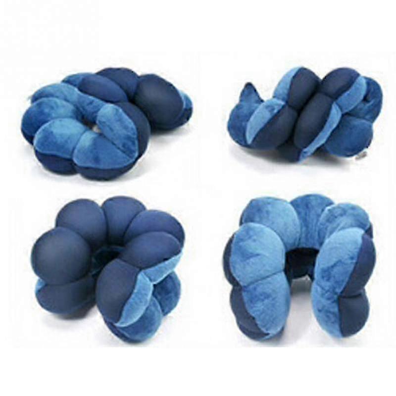 Neck Pillow Microbead Portable Support Work Travel