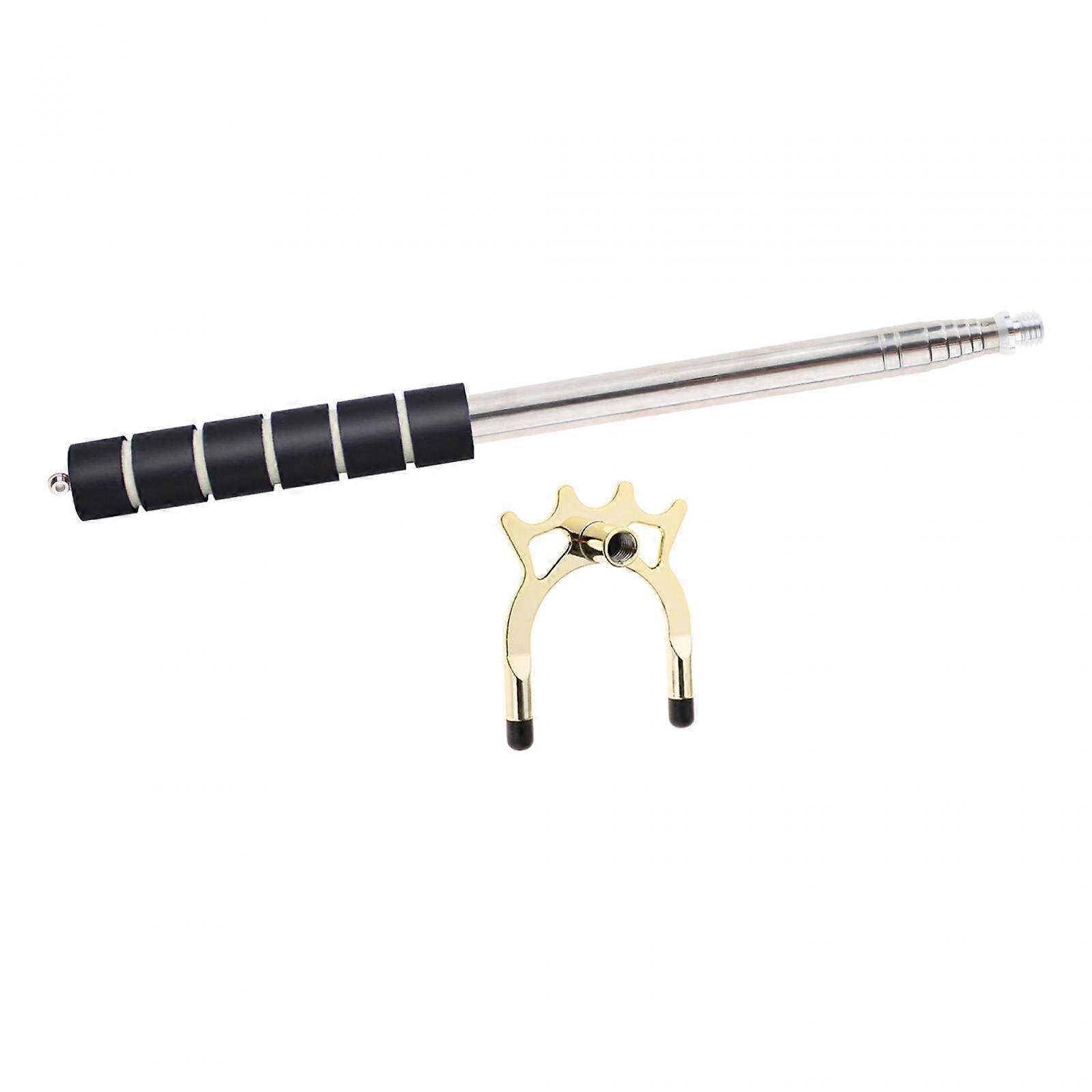 Retractable Pool Bridge Cue Stick Removable for Pool Table Beginners Playing High Head