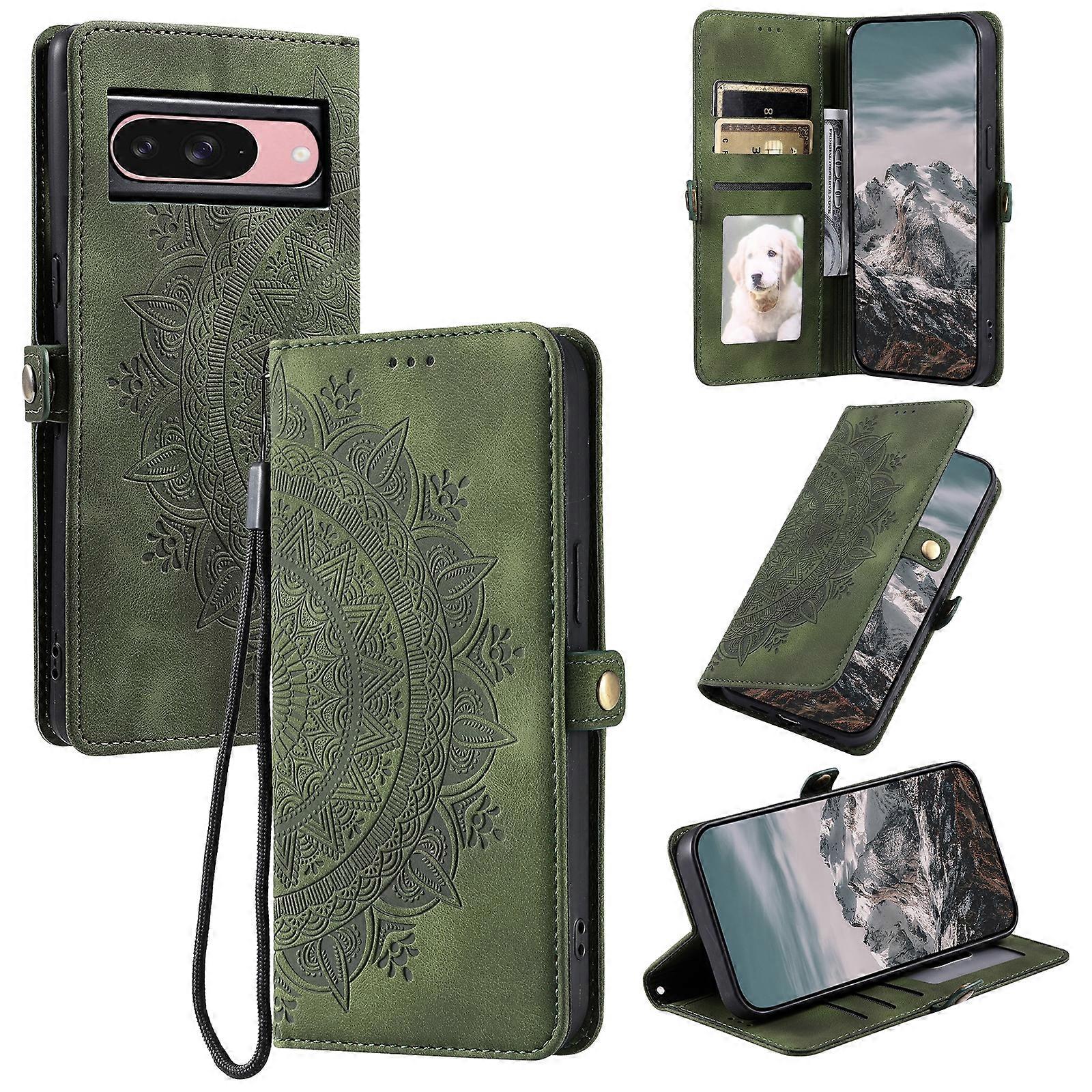 Totem Embossed Leather Case For Google Pixel 9 / 9 Pro