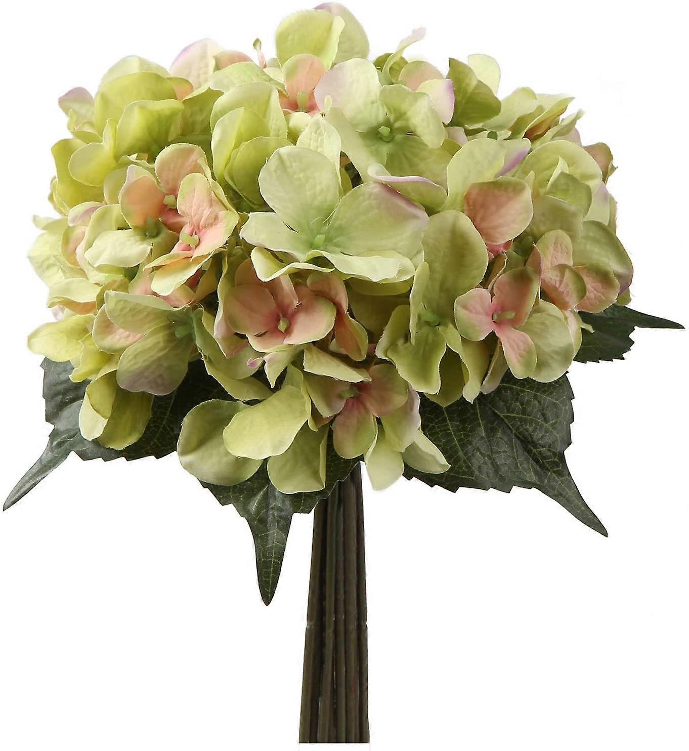 Fiori da sposa artificiali Fiori finti Bouquet di ortensie Composizioni floreali fai da te F