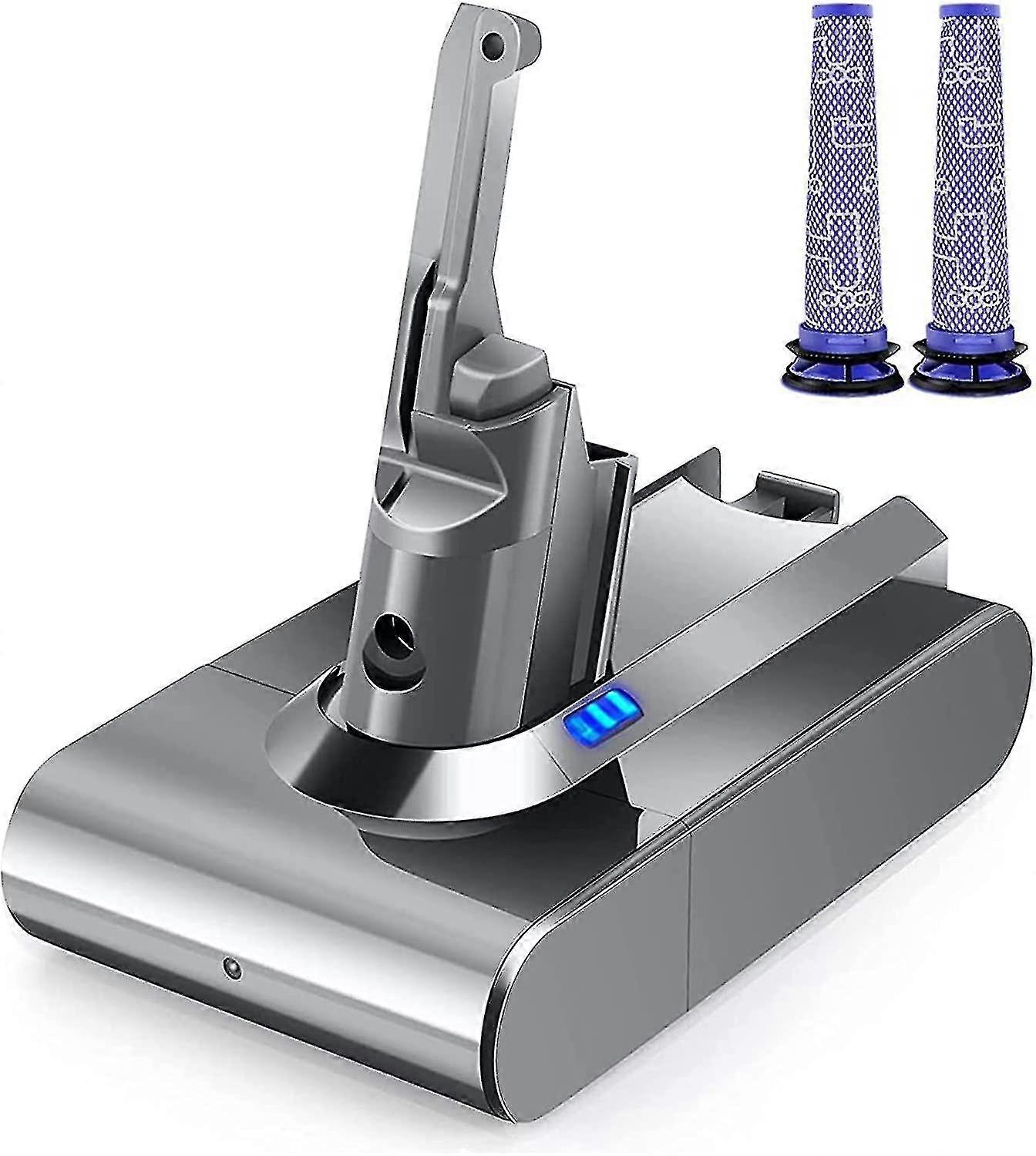 v8 Akku Motorhead Vacuum, V8 Akku, 21,6 V 6000 mAh Sv10 Akku kompatibel V8 Fluffy, v8 Absolut, v8 Tier kabellos, sv10 kabelloser Handheld