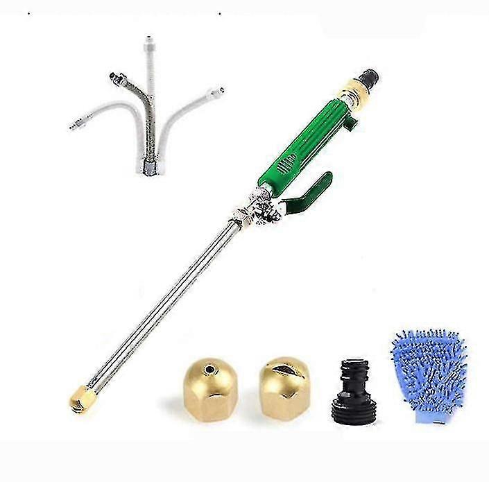 6 Pcs High Pressure Water Lance Hose Nozzle Jet Garden Car Washer Spray Gun Set