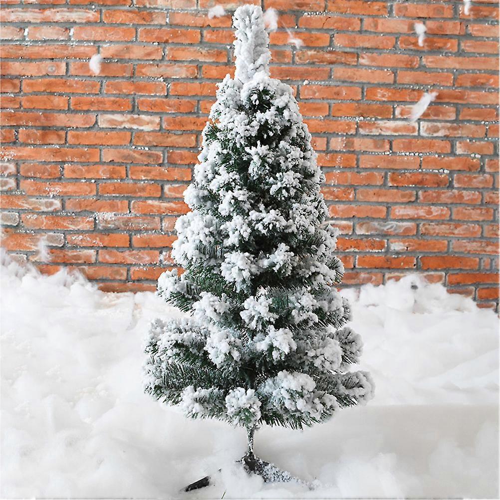 Minglan 60CM spray snow flocking Christmas simulation cedar tree white snowflake Christmas tree