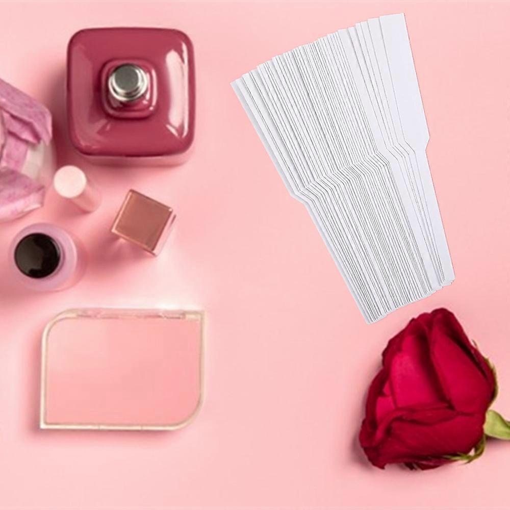 100Pcs Perfume Test Paper Strips Portable Fragrance Aromatherapy Paper Perfume Essential Oil