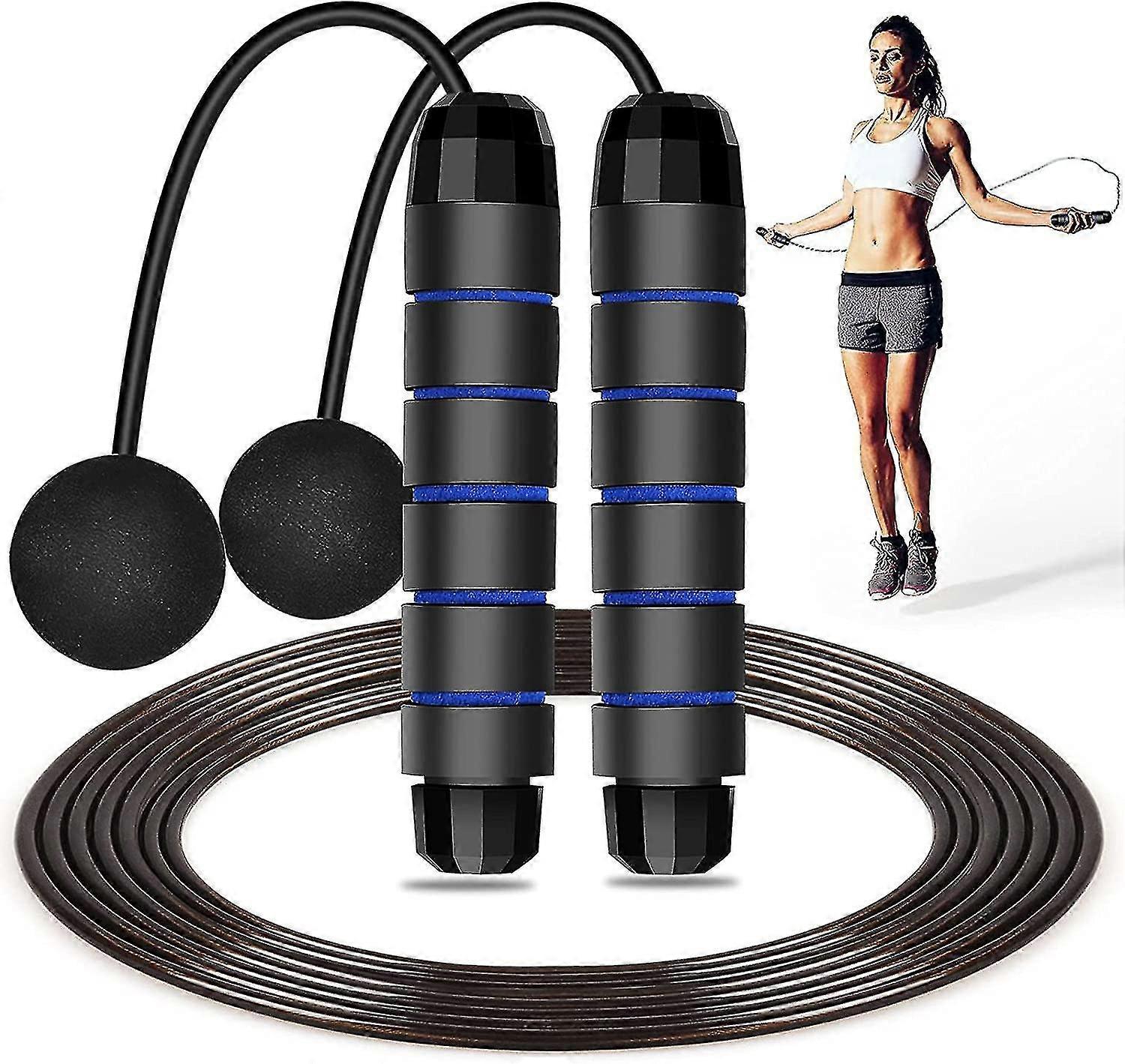 Cordless Jump Rope, 2 In 1 Jump Rope, Ropeless Jump Rope