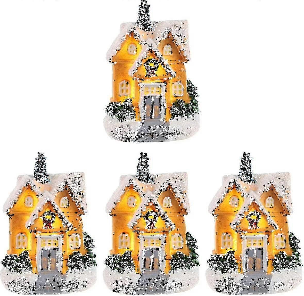 Rustic Led Decorated Christmas Lighthouse