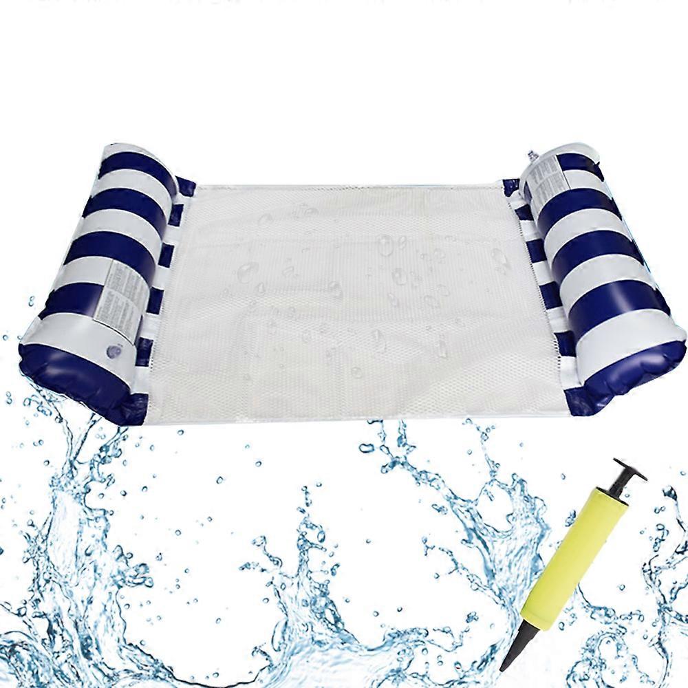 1-2 people hammock swimming pool floating, water hammock - adult multi-purpose inflatable swimming pool floating