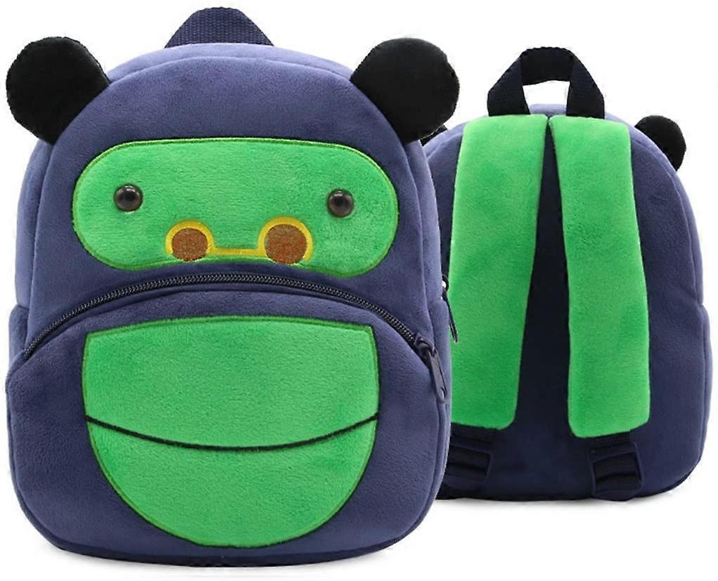 Chimpanzees Children Preschool Plush Backpack