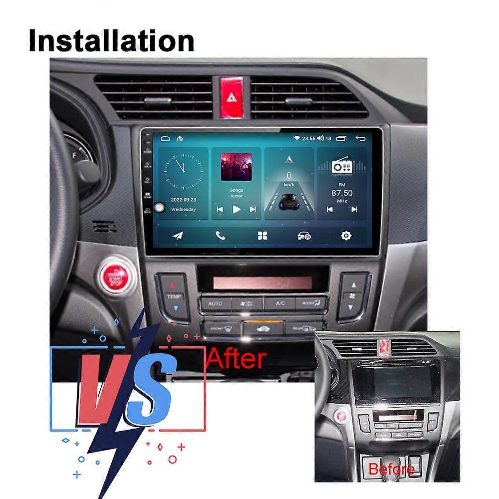10.1 Inch Android 11 For Honda crider 2013 - 2016 Car Radio SWC 5G WIFI Navigation GPS Multimedia Player QLED 4G LTE Stereo AHD