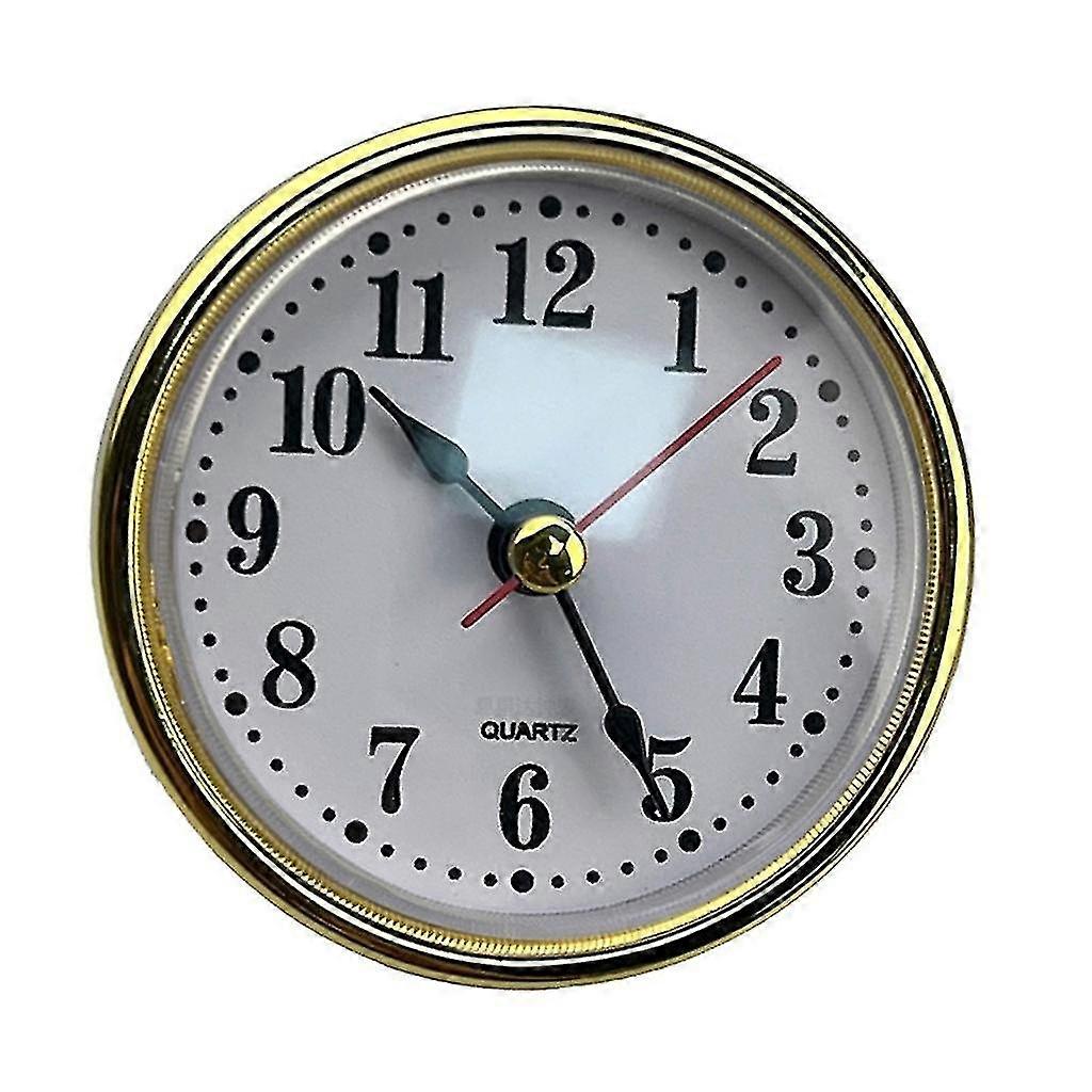 Mini Clock Insert Round Clocks Quartz Movement 2-1/2 65mm Diameter Clock Head