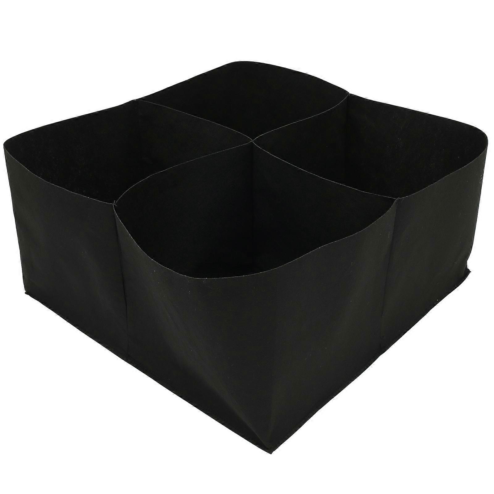 New Garden Plant Growing Kits Raised Bed 4/8 Grids Reusable Fabric Raised Garden Bags Portable Rectangle Bag Large Vegetable