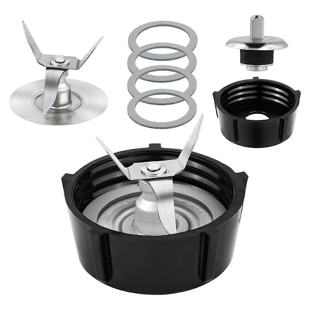 7Pcs Blender Replacement Parts for , Blender Ice Blade with Jar Base Cap, Accessories for Osterizer