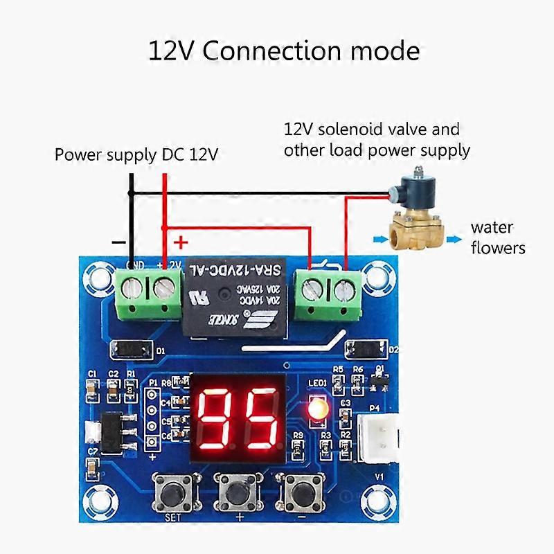 12V Soil Humidity Sensor Controller Irrigation System Automatic Watering Module Z1017