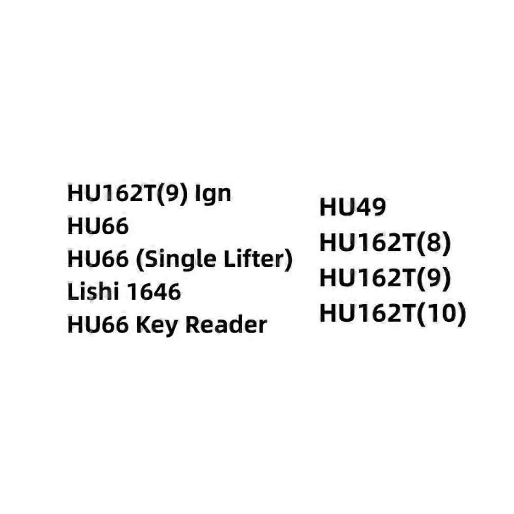 HU162T key reader (8) HU162T (9) IGN HU66 HU66 (Simple key raising), tool 2 in 1, 1646 HU162T (8) HU162T (9) HU162T (10)