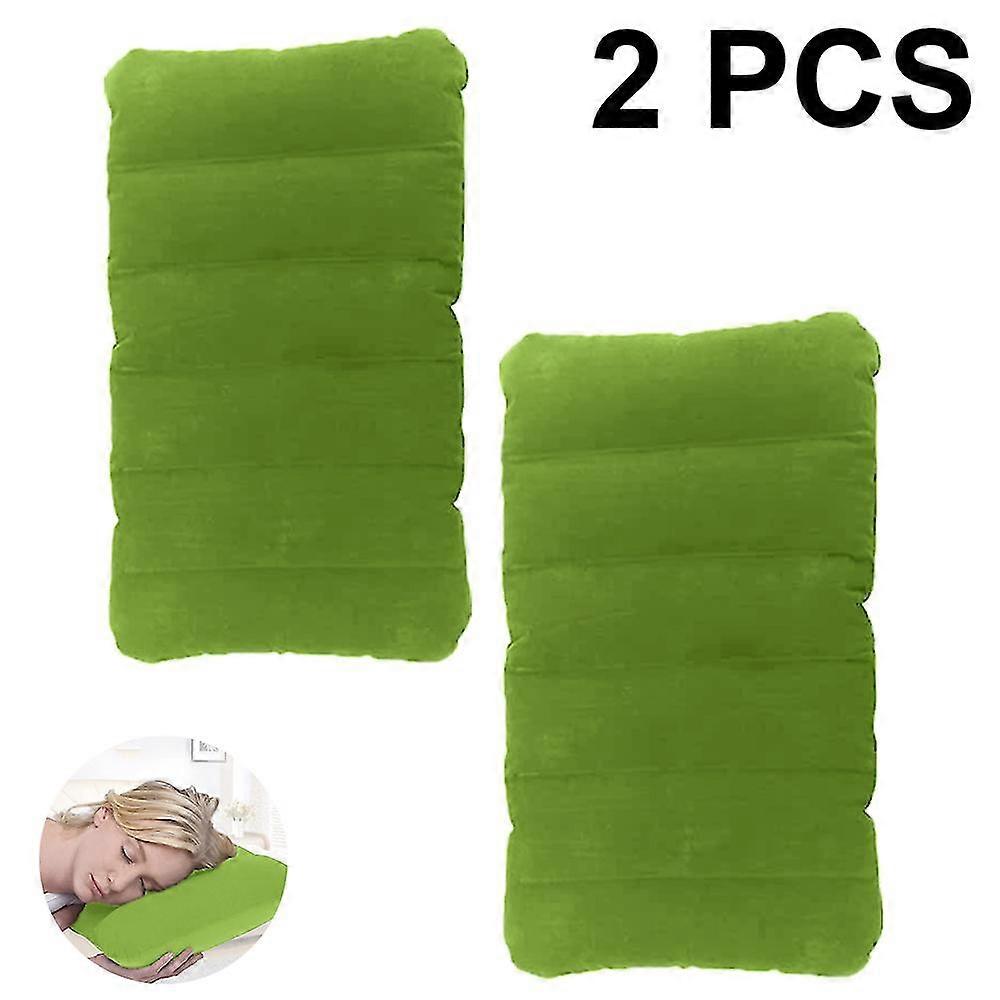 Inflatable Pillow, Pack Of 2 Compressible Pillow Comfortable