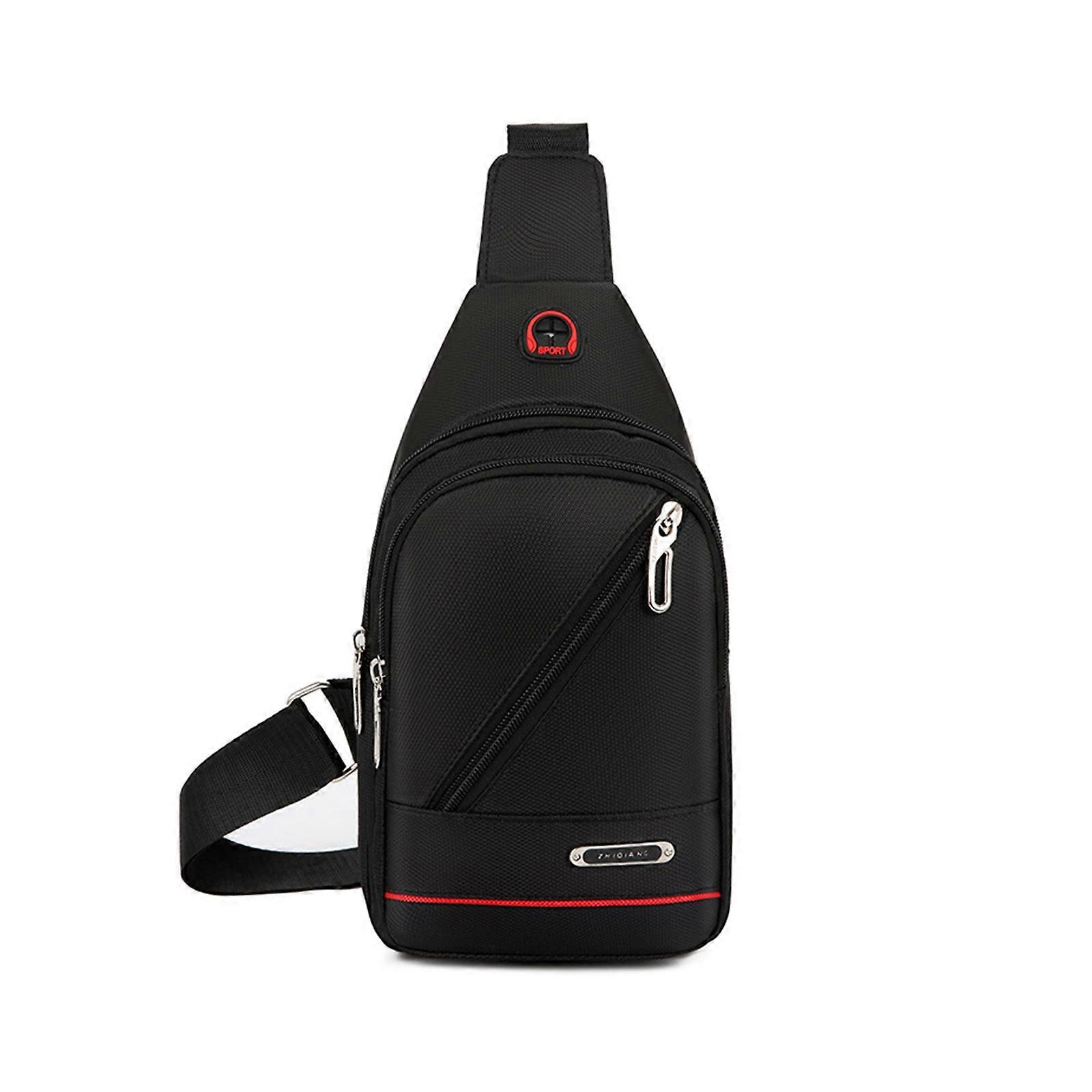 チェストショルダーバッグトラベルバッグメンズカジュアルデイパックショルダーバッグ