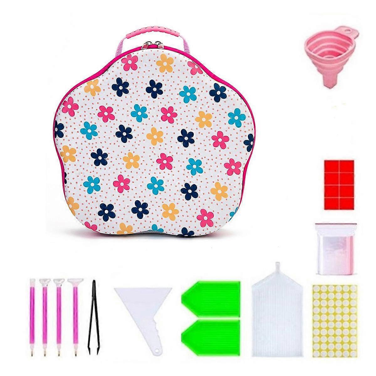 Storage Containers, Slots Portable Diamond Art Organizer Shockproof with Accessories