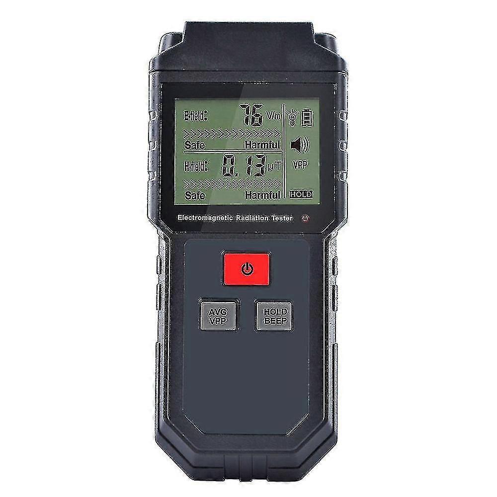 Emf Meter Electromagnetic Field Radiation Detector-handheld Digital Lcd Backlight Emf Detector For Home Office Outdoor Inspection With Sound-light Ala