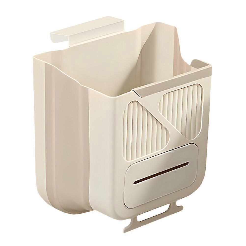 Kitchen Compost Bin Collapsible Hanging Trash Can Cabinet Door Compost Bucket