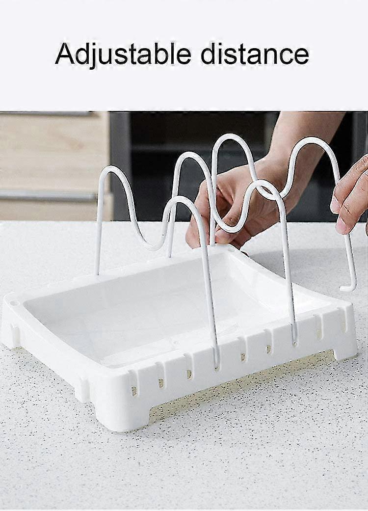 Adjustable Pot Cover Rack Pot Cover Rack Cooker Storage Rack Kitchen Pot Rack Gift