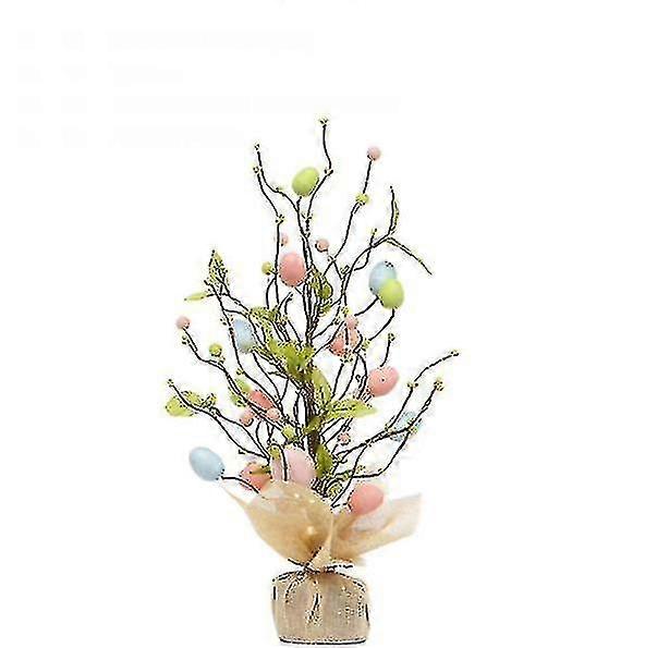 Decoratiuni de sarbatori Lumina de Paste Led Ou de Paște Decorative Tree Scene Desktop Ornament de înaltă calitate