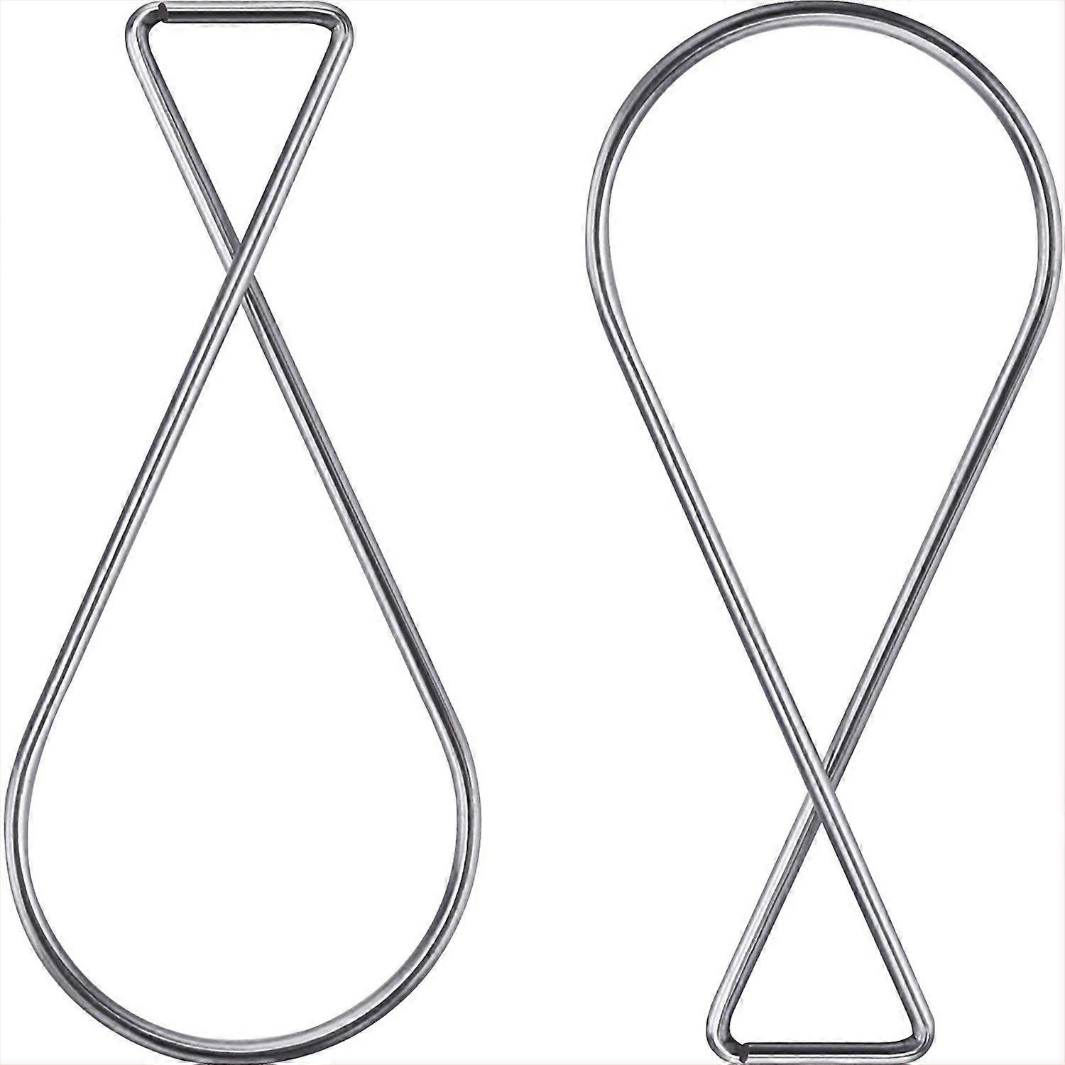 100 Pack Ceiling Hook Clips T-bar Squeeze Hangers Clips Drop Ceiling Clips