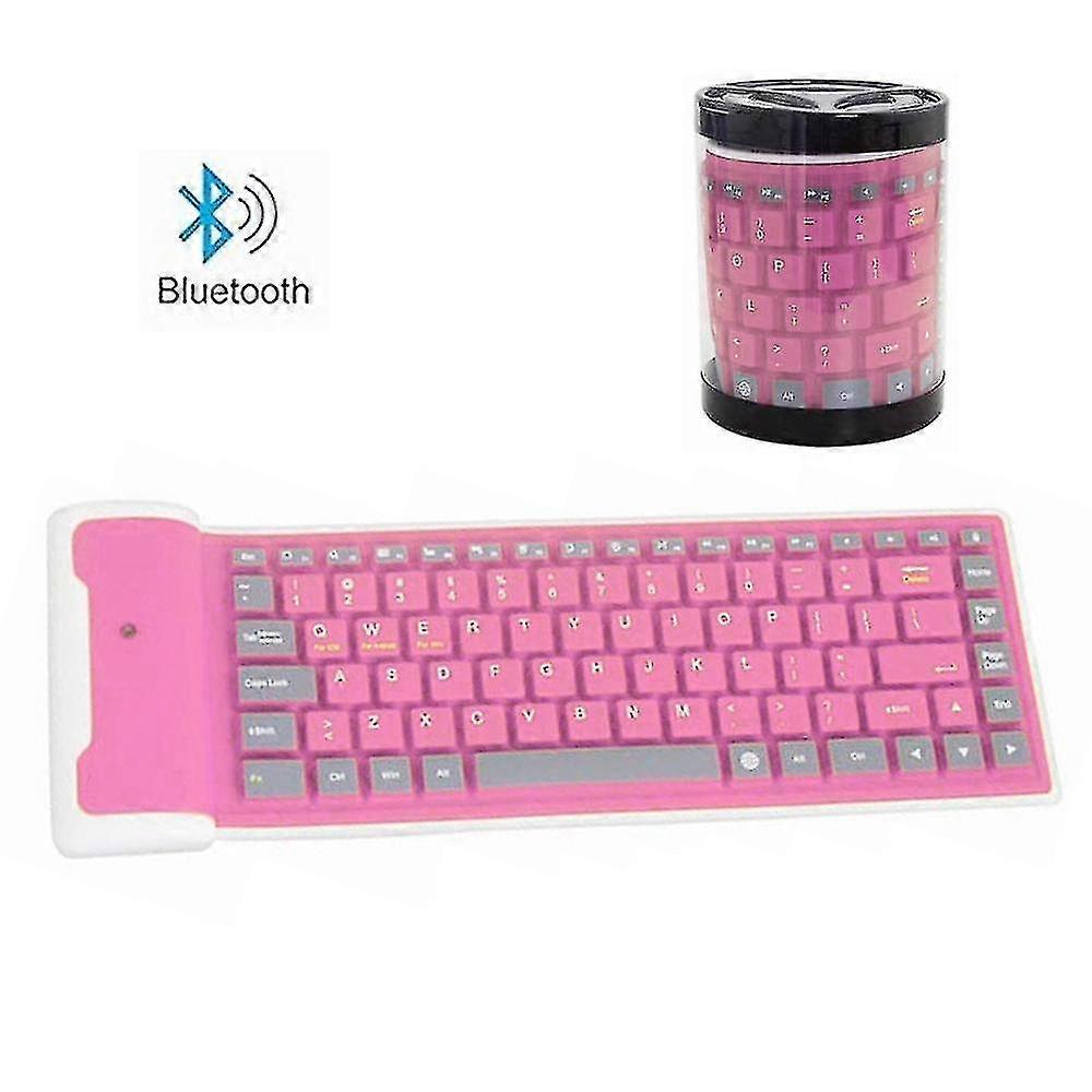 Wireless Keyboard Silicone Wireless Keyboard With Usb Receiver