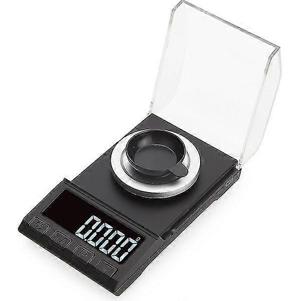 Electronic Scale Jewelry Scale Black 0.001/50G