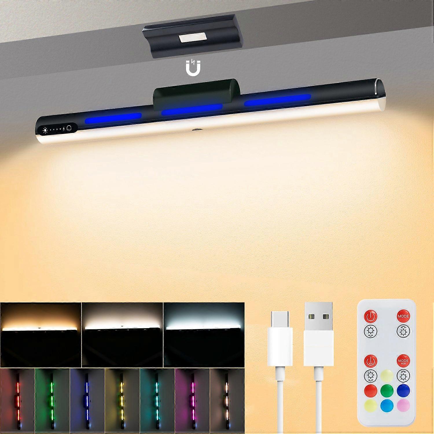 Type B Smart Magnetic LED Cabinet Light with 3 Color Temperatures and Infrared Remote Control