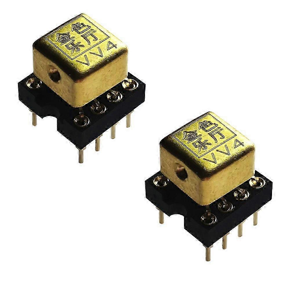 2Pcs VV4 Dual Op Amp Upgrade HDAM8888 9988SQ/883B MUSES02 01 8820 OPA2604AP suitable for Es9038 DAC Preamp H