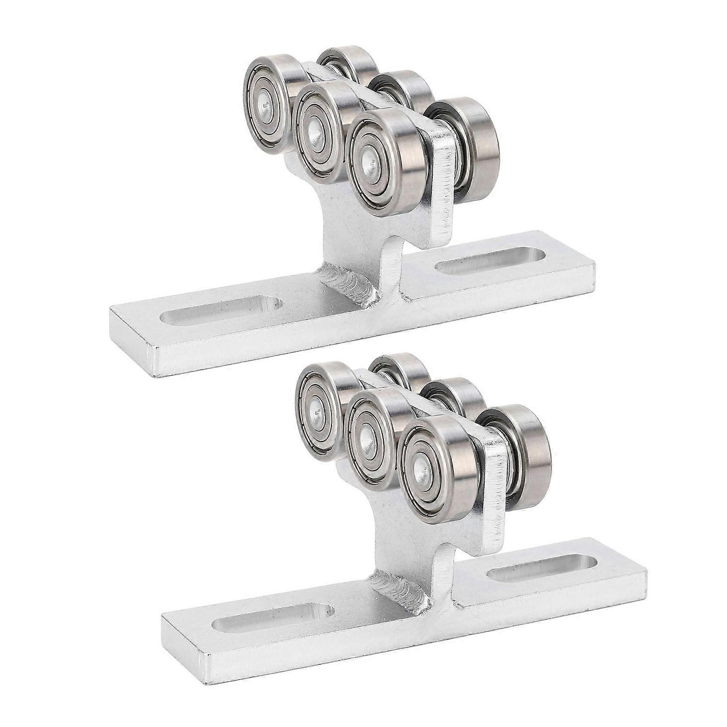 2PCS 6 Wheel Trolley Assembly for PA200‑PA1000 Electric Hoist Trolley Roller for 1‑5/8in Or Higher S
