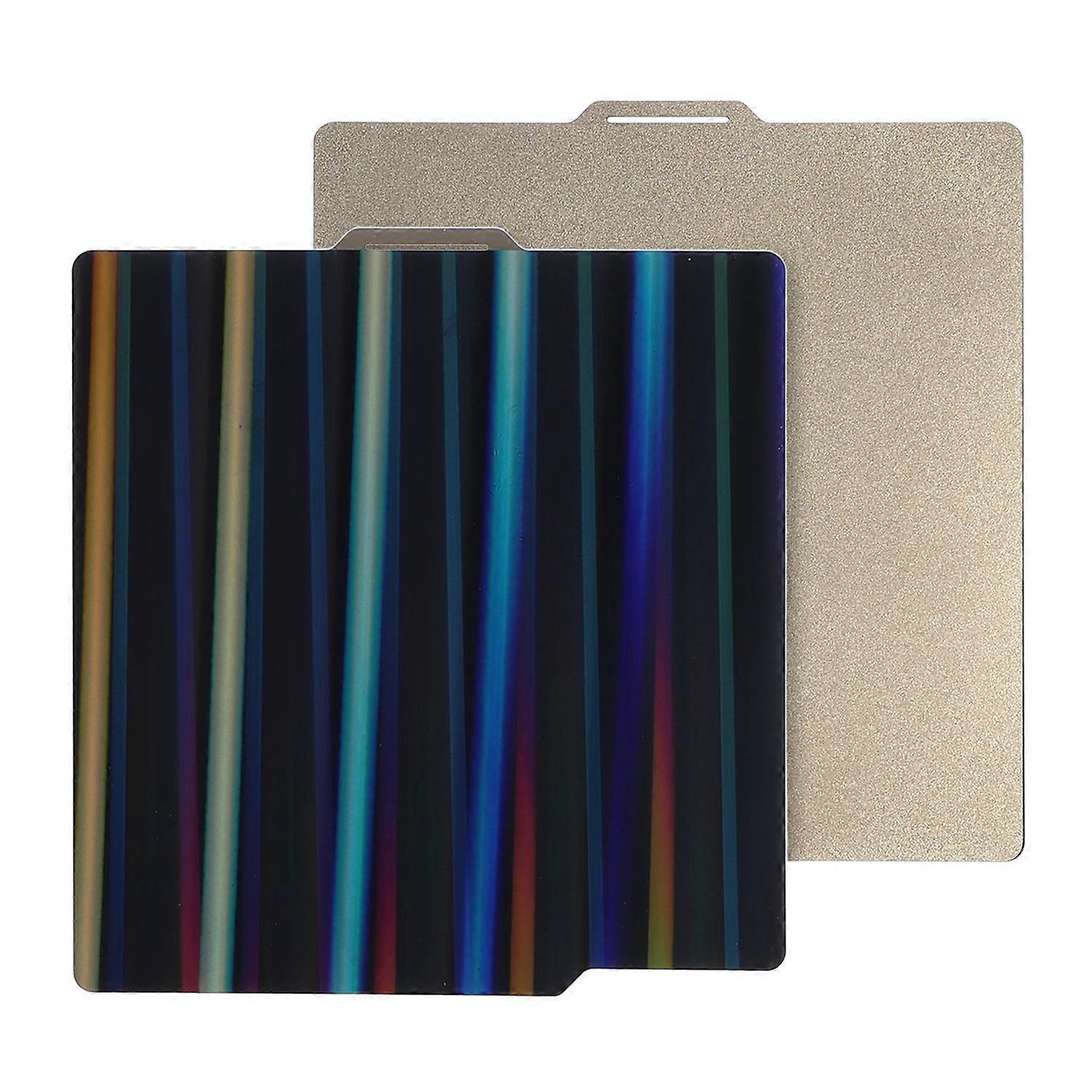 Double Sided Build Plate Textured PEI and Smooth Color Beam PEY Print Bed for Bambu Lab X1 X1C X1E P