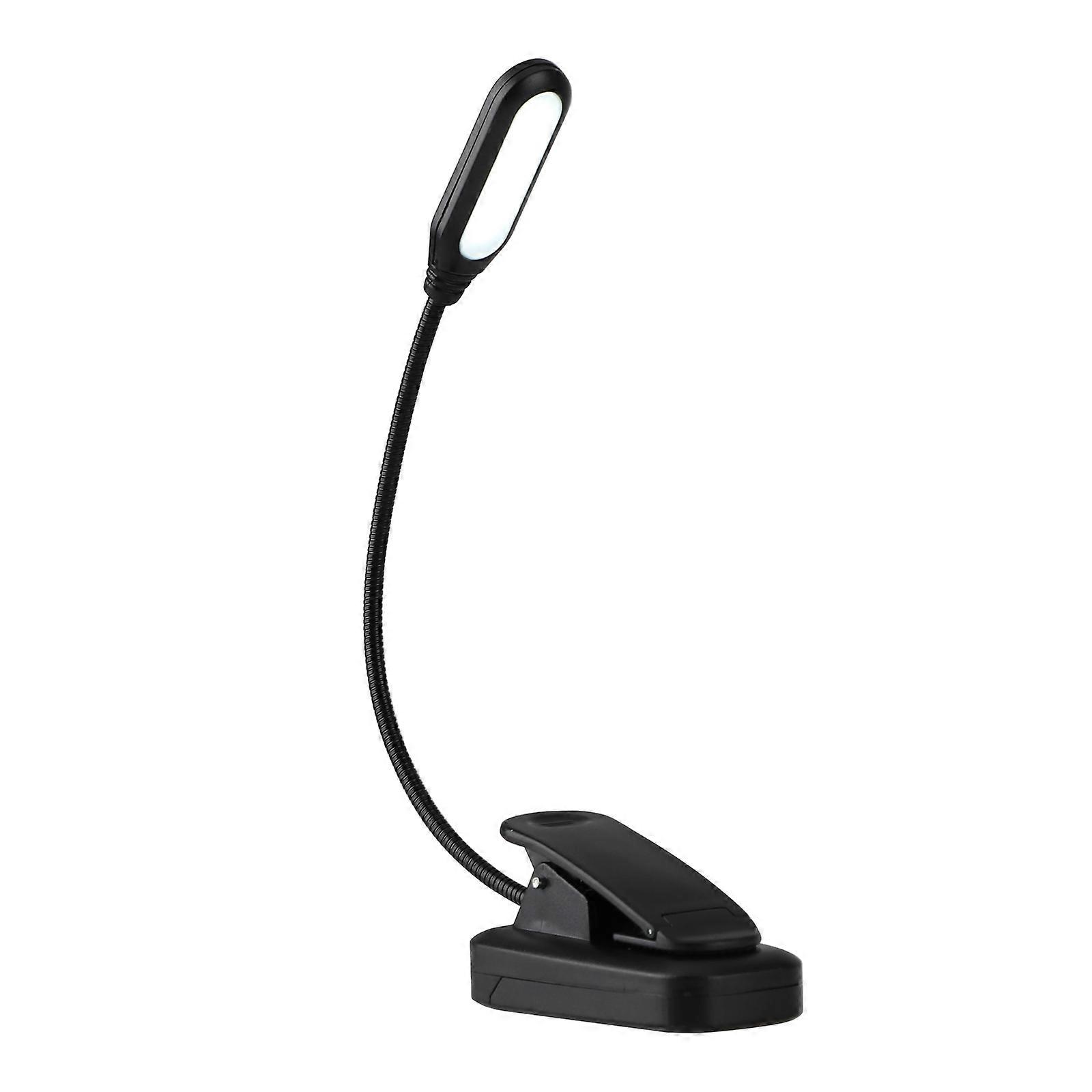 LED Flexible Clamp On Reading Lamp with Battery Power