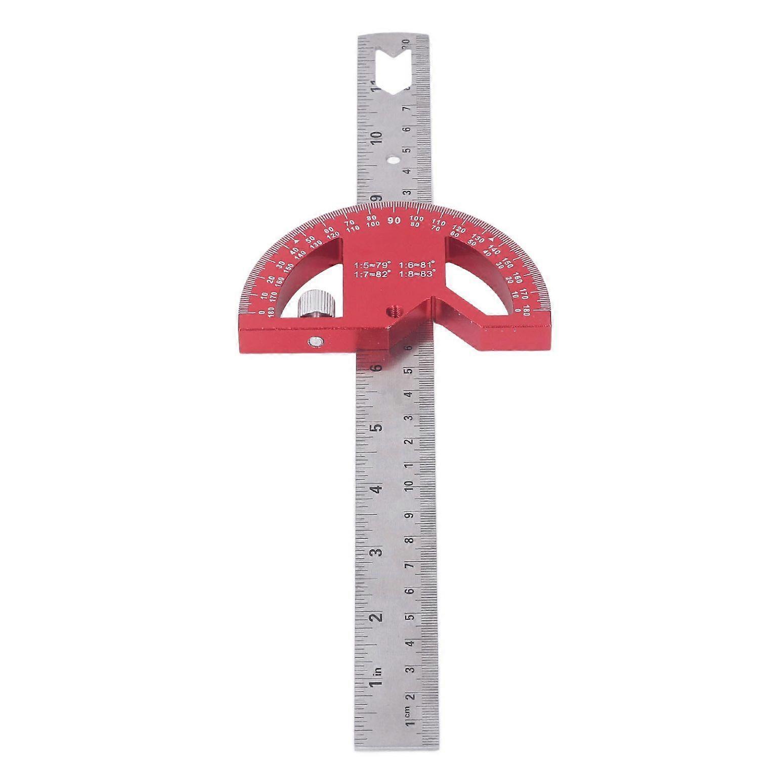 woodworking edge ruler multifunctional angle gauge multifunctional construction