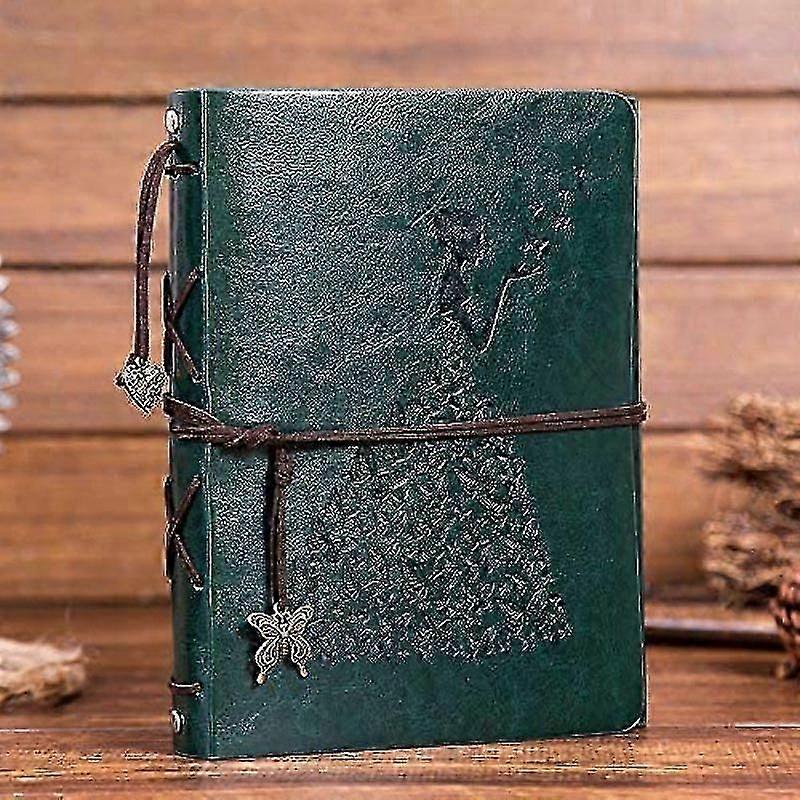 Scrapbook 60 Pages, Vintage Leather Diy Memory Books