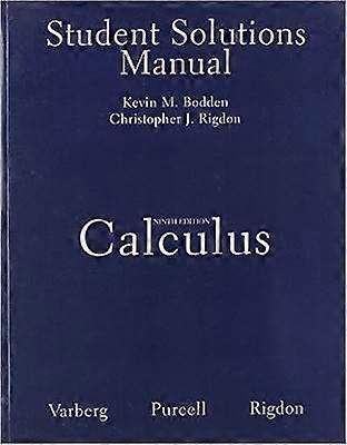 Student Solutions Manual for Calculus