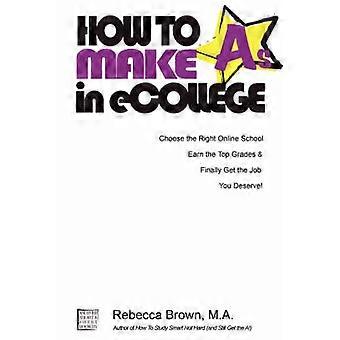 How To Make As in eCollege