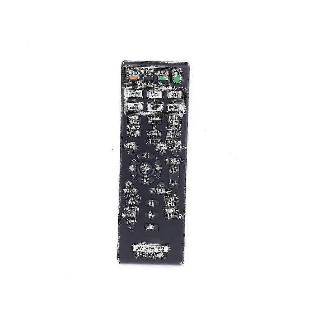 Replace Rm-adu078 Compatible With Sony Audio Video Av System Remote Control Davdz170