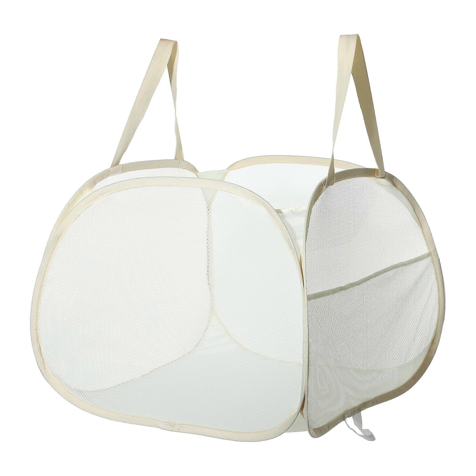 Bathroom folding laundry basket 90L 19.69"x19.69"x14.96"