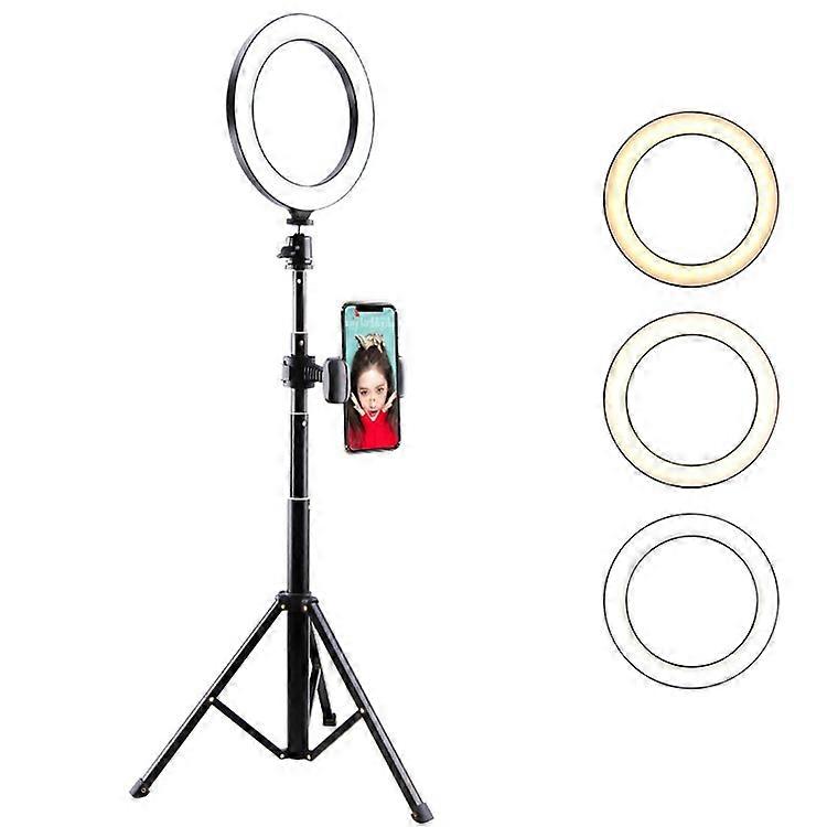 LATZZ T9 Ring Photography Fill Light with Tripod and Phone Bracket