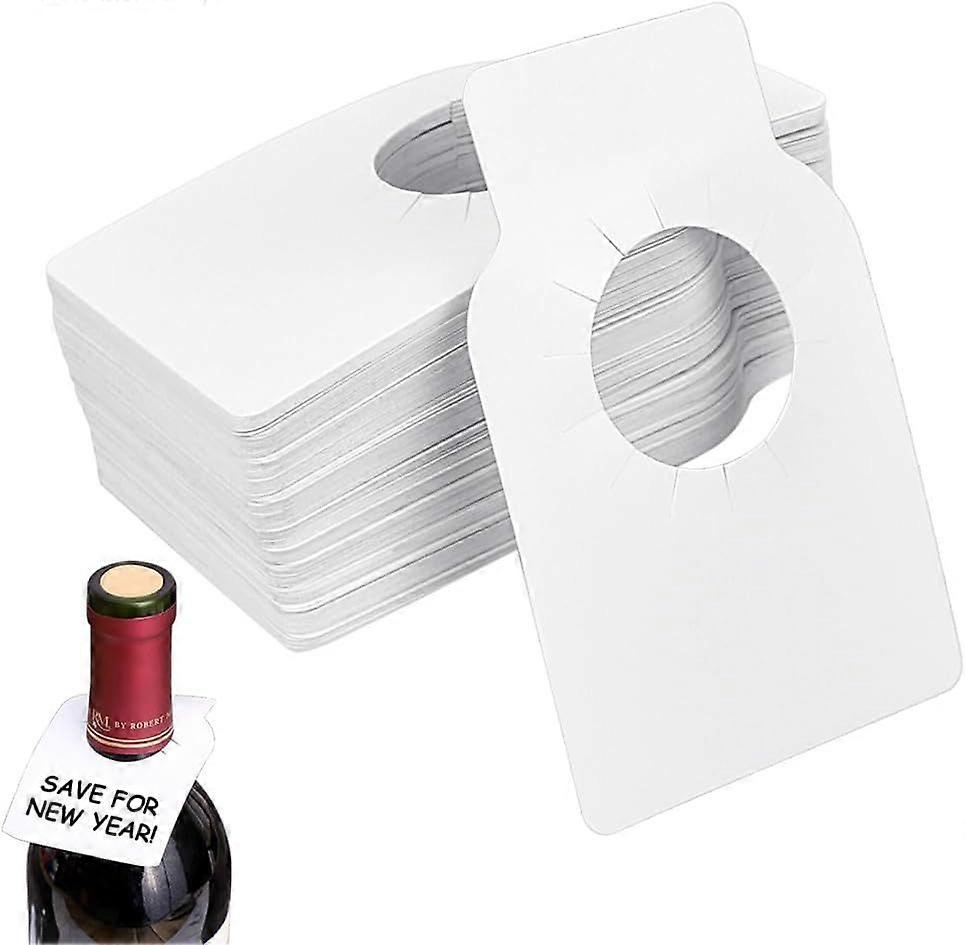 100 Wine Cellar Labels Wine Bottle Labels Reusable Wine Labels Wine Bottle Labels White Wine Bottle Neck Label for Wine Bottle and Cellars