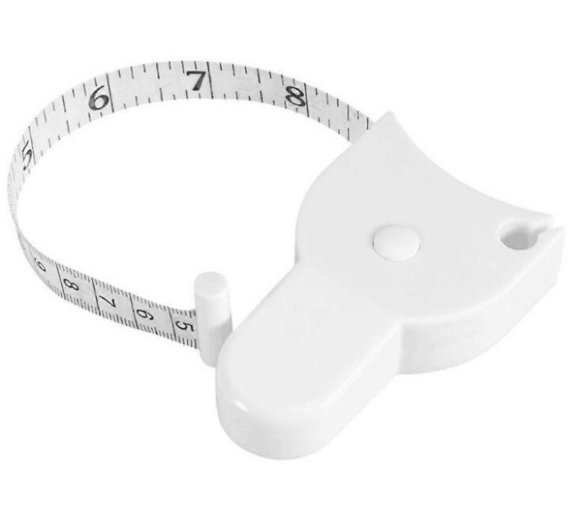 Waist Body Tape Measure with Push Button, Measuring Waist and Arms