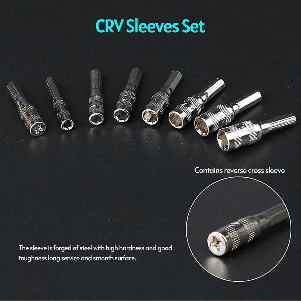 52-in-1 Precise Screwdriver Set Multi-Functional Portable Manual Screw Driver Bits Repairing Tools Kit for Electronics/Smartphone/Notebook/Watch