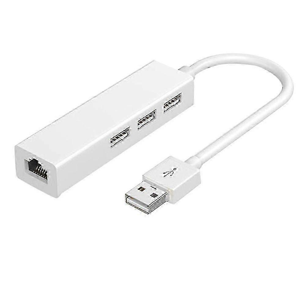 Usb 2.0 To Rj45 Hub 100m Ethernet Adapter Network Card Usb Lan For Macbook Laptop  hk