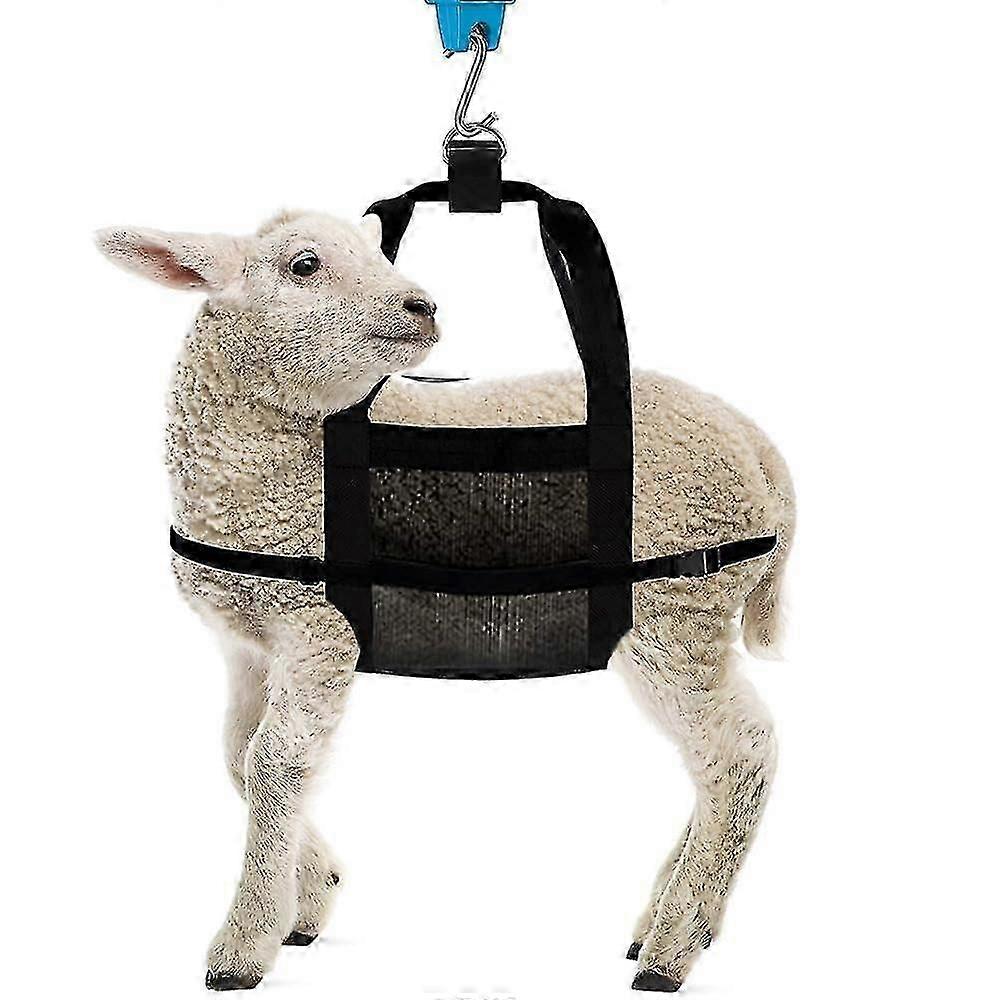 2024 Calf Sling For Weighing Animals Heavy Duty Hanging Weight Scale Sling With Adjustable Straps For Weighing Calves Lambs Goats ZD FT