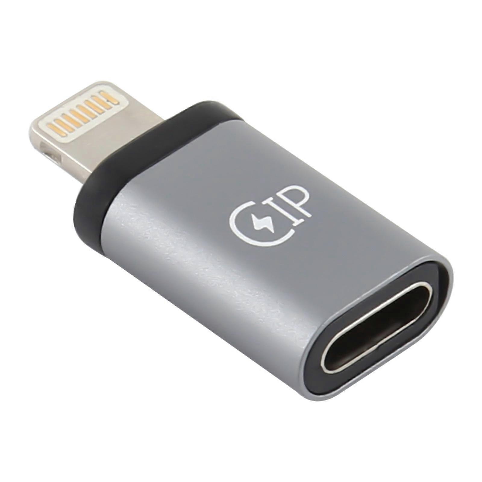 8 Pin Male to USB-C / Type-C Female Charging Adapter, Support Data Transmission