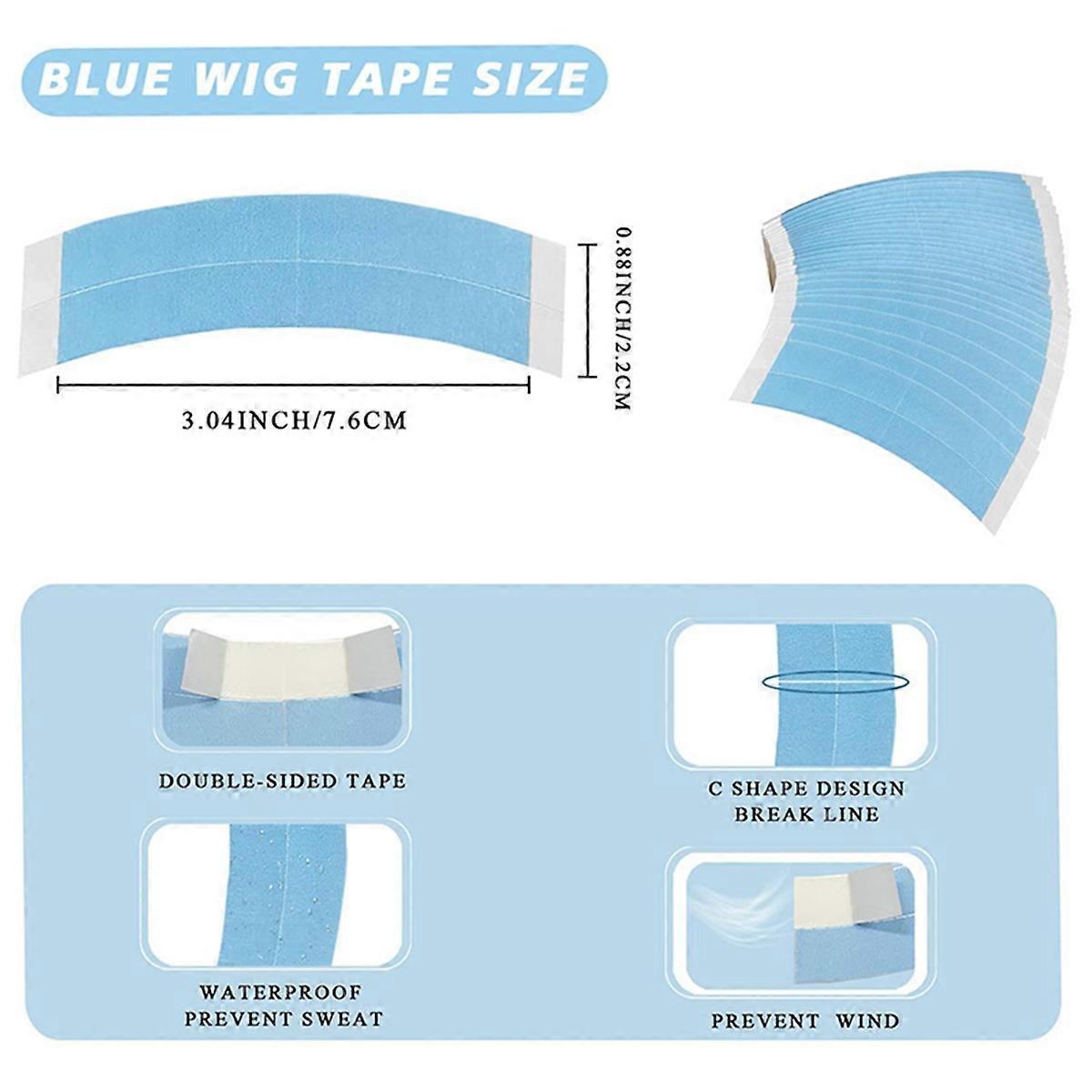 36 Pcs Wig double sided Strong tape Fixed Hair Super Strong Tape