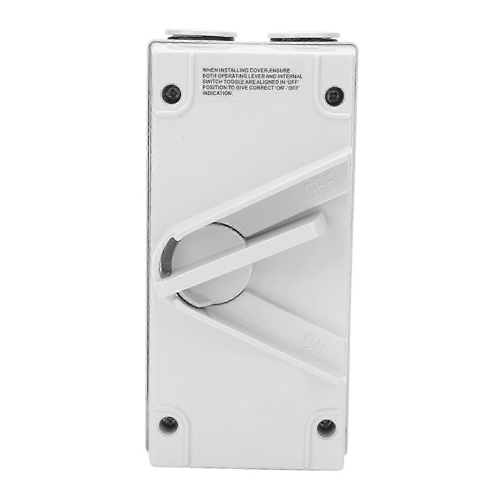 Outdoor Wall Switch Socket Box Power Outlet Waterproof Dustproof PA66 Flameresistant MaterialCF-1P63A