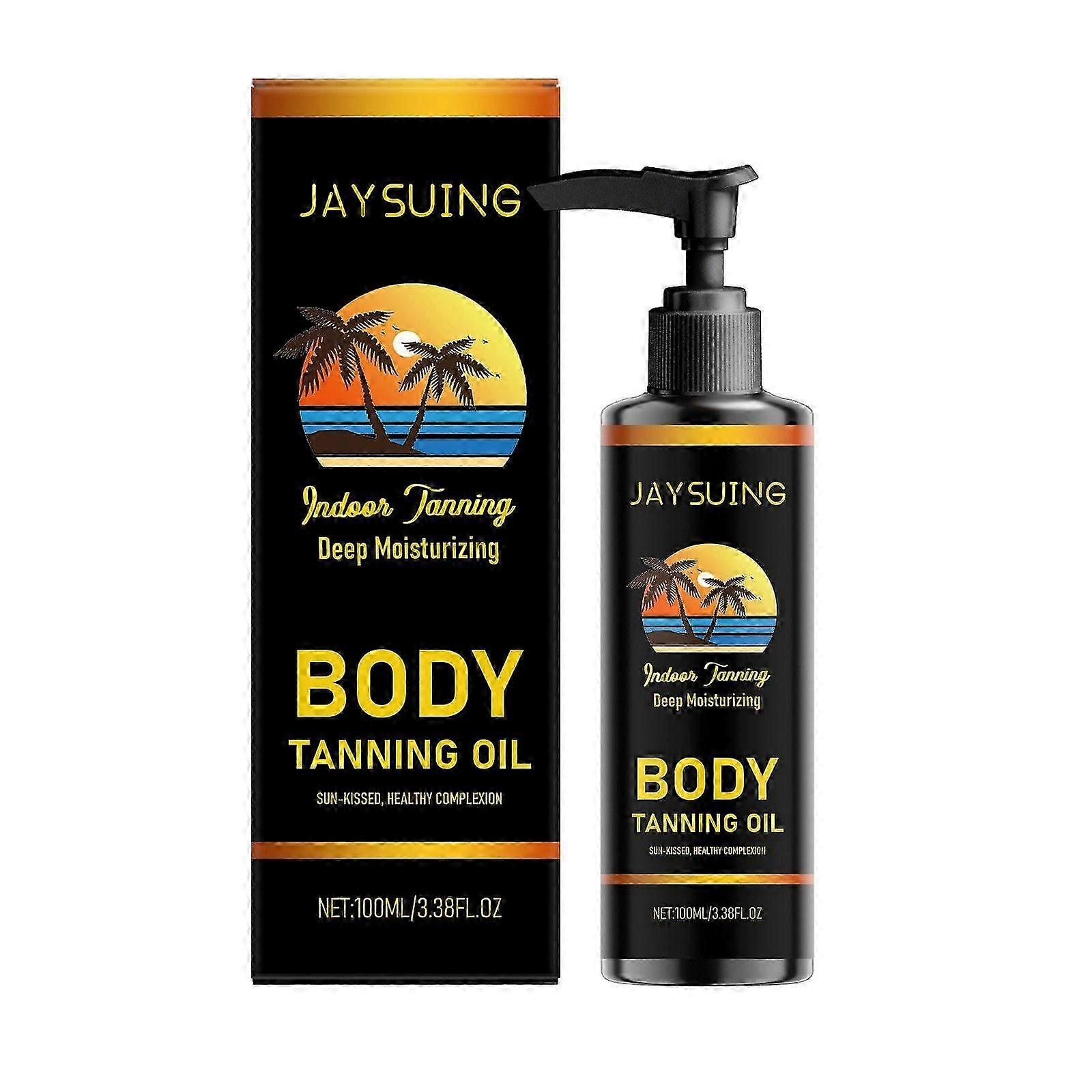 Self Tanning Drops - 100ml Bronze Skin Essential Oil - Moisturising Multi-Purpose Tanning Oil to Give Your Skin Tan and A Sexy Look